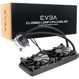 EVGA CLC 280 Liquid CPU Cooler - 5.51" Maximum Fan Diameter - 849 gal/min Maximum Airflow - 2200 rpm - 39.5 dB(A) Noise - 