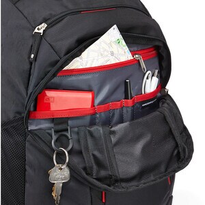 Sacoche de transport Case Logic Evolution - Sac à dos Style pour 39,6 cm (15,6") Ordinateur Portable - Noir - Nylon Cuerpo