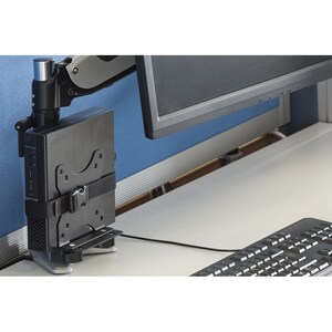 Digitus Computerhalterung für Mini-PC, Monitor - Schwarz - max. 5 kg Traglast - 75 x 75, 100 x 100 - 1