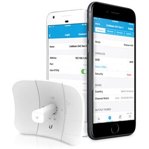 Ubiquiti LiteBeam AC Gen2 LBE-5AC-Gen2 IEEE 802.11ac 450 Mbit/s Wireless Bridge - 5 GHz - MIMO Technology - 1 x Network (R