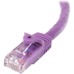 StarTech.com 7m Purple Cat5e Patch Cable with Snagless RJ45 Connectors - Long Ethernet Cable - 7 m Cat 5e UTP Cable - Firs