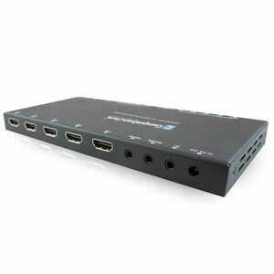 Comprehensive UHD 4K 4x1 HDMI Switcher - 4096 x 2160 - 4K - 4 x 1 - 1 x HDMI Out COMPREHENSIVE 2YR WARR