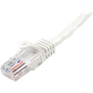 StarTech.com 7m White Cat5e Patch Cable with Snagless RJ45 Connectors - Long Ethernet Cable - 7 m Cat 5e UTP Cable - Cable