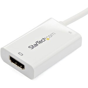 StarTech.com A/V-Adapter - 1 Stück - 3840 x 2160 Supported - Weiß