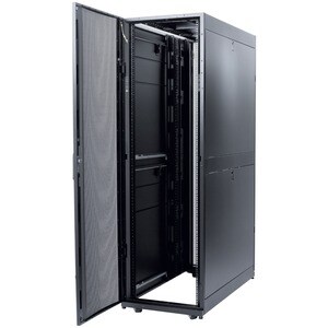 Dell APC NetShelter SX, Server Rack Enclosure, 42U, Black, 1991H x 600W x 1200D mm - 42U Rack Height x 19" Rack Width - Fl