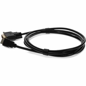 AddOn 6ft HDMI 1.3 Male to DVI-D Single Link (18+1 pin) Male Black Cable For Resolution Up to 1920x1200 (WUXGA) - 6 ft DVI