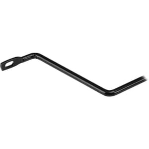 StarTech.com Horizontale Kabelführung mit 10cm Versatz für Racks - 10 Pack - Kabelmanagementleiste - 1U Höhe - Stahl