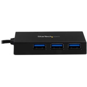 StarTech.com 4 Port USB C Hub - USB-C to 4x USB-A (USB 3.0/3.2 Gen 1 SuperSpeed 5Gbps) - USB Bus or Self Powered - BC 1.2 