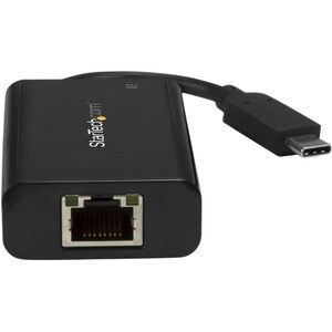 USB-C GIGABIT ETHERNET NETWORK ADAPTER WITH PD CHARGING