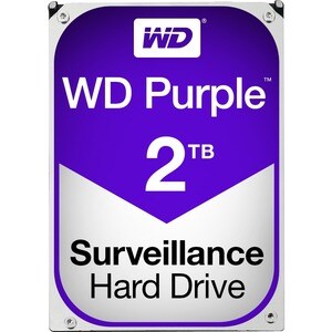 Disque dur WD Purple WD20PURZ - 3.5" Interne - 2 To - Enregistrement magnétique conventionnel (CMR) Method - SATA (SATA/60