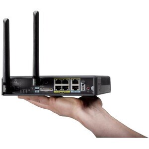 Cisco 819G Celular, Ethernet Router de serviços integrados sem fios - Recondicionado - 4G - WCDMA 850, WCDMA 1900, WCDMA 2