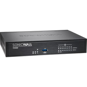 SonicWall TZ400 Network Security/Firewall Appliance - 7 Port - 10/100/1000Base-T - Gigabit Ethernet - DES, 3DES, MD5, SHA-