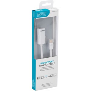 Digitus 15 cm HDMI/Mini DisplayPort AV-Kabel - 1 - Cable for MacBook, MacBook Air, MacBook Pro, iMac, Mac mini, Mac Pro, M