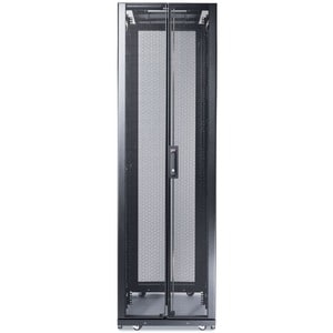 APC by Schneider Electric NetShelter SX 42U Floor Standing Rack Cabinet for Server - 482.60 mm Rack Width - Black - 1022.7