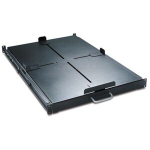 HEAVY DUTY SLIDING SHELF 185LB/84KG - BLACK