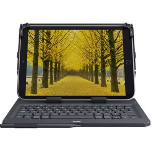 Logitech Universal Folio Keyboard/Cover Case (Folio) for 25.7 cm (10.1") Tablet - Water Resistant Exterior - 269 mm Height