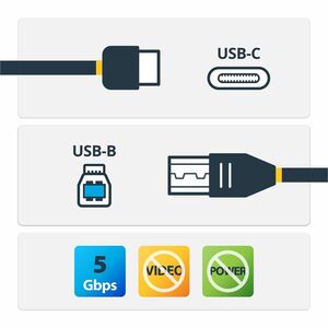 StarTech.com 2 m USB-C/USB-B Datentransferkabel - 1 Stück - Cable for Docking Station, Drucker, Notebook, Tablet, Computer