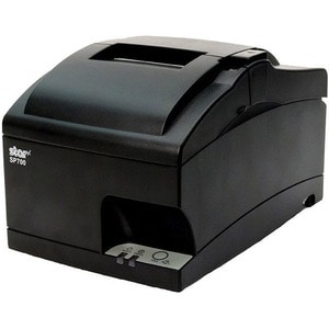 Star Micronics SP700 Impact Printer - Ethernet/CloudPRNT/USB/Two Peripheral USB, Cutter, Internal Power Supply, Gray - Eth