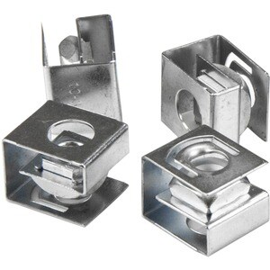 StarTech.com Vis et écrous clip 10-32 pour rack serveur - Vis de montage et écrous clip coulissants pour armoire - Paquet 