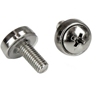 StarTech.com Rack Screws â€" 20 Pack â€" Installation Tool â€" 12 mm M5 Screws â€" M5 Nuts â€" Cabinet Mounting Screws and