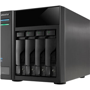 ASUSTOR AS6004U NAS Storage Capacity Expander - 4 x HDD Supported - 40 TB Supported HDD Capacity - Serial ATA/600 Controll