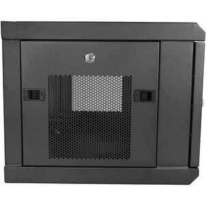 StarTech.com 2-Post 6U Wall Mount Network Cabinet, 19" Wall-Mounted Server Rack for Data / IT Equipment, Small Lockable Ra