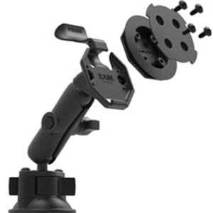 OtterBox RAM Mounts Suction Mount With Universe iPad Adapter - 8.5" Height x 3.5" Width x 2.5" Depth - Aluminum, High Stre