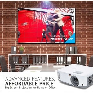 ViewSonic PA503S 3800 Lumens SVGA High Brightness Projector for Home and Office with HDMI Vertical Keystone - PA503S - 380