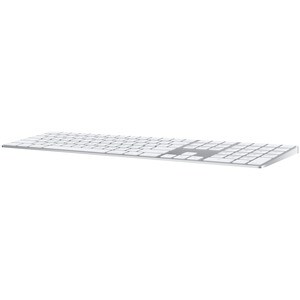 Apple Magic Keyboard with Numeric Keypad - Spanish - Wireless Connectivity - Bluetooth - Spanish - QWERTY Layout - Compute