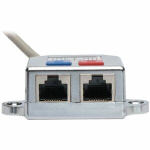 Tripp Lite series 2-to-1 RJ45 Splitter Adapter Cable, 10/100 Ethernet Cat5/Cat5e (M/2xF), 0.5 ft - Network (RJ-45)