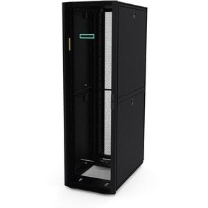 HPE 42U Floor Standing Rack Cabinet for Server, PDU - Black - 1361 kg Static/Stationary Weight Capacity