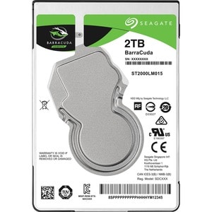 Seagate BarraCuda ST2000LM015 2 TB Hard Drive - 2.5" Internal - SATA (SATA/600) - 5400rpm