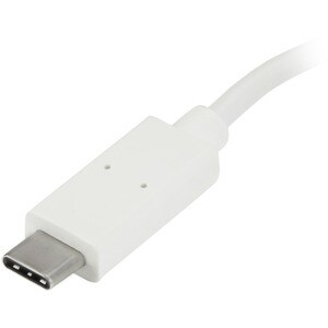 StarTech.com USB-Hub - USB-Typ C - Extern - Weiß - TAA-konform - 4 Total USB Port(s) - 4 USB 3.0 Port(s) - PC, Mac, Linux