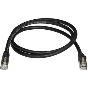 StarTech.com 1 m Kategorie 6a Netzwerkkabel - 1 - Cable for PoE-fähiges Gerät, Computer, Hub, Router, Patchfeld - 10 Gbit/