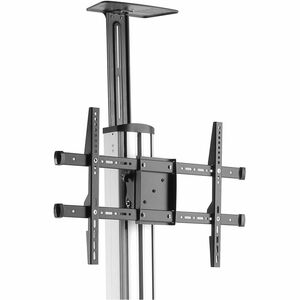 StarTech.com Chariot TV pour écran de 32 po à 75 po - Réglage de la hauteur sans effort - Chariot audio/vidéo - Support TV