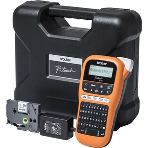 Brother P-touch PT-E110VP Elektronischer Etikettendrucker - Thermotransfer - 20 mm/s Mono - 1 Schriftarten - 3 Schriftgröß