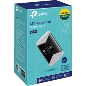 TP-Link M7450 Wi-Fi 5 IEEE 802.11ac Cellular Modem/Wireless Router - 4G - GSM 850, GSM 900, GSM 1800, GSM 1900, WCDMA 900,