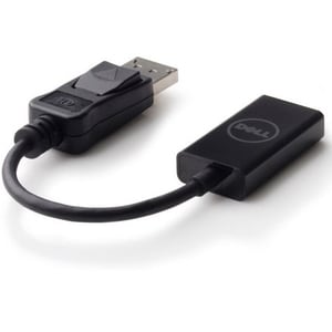 Dell 20.32 cm DisplayPort/HDMI A/V Cable - Cable for Audio/Video Device, Monitor, Projector - First End: 1 x 20-pin Displa