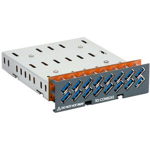 Lantronix SLC 8000 Device Server - Optical Fiber, Twisted Pair - 2 x Network (RJ-45) x Yes - 32 x Serial Port - 10/100/100