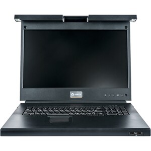 Vertiv Avocent Local Rack Access | 1U | Rackmount | 8-Port KVM Console - French Keyboard - Local Rack Access| 1U| kvm LCD|