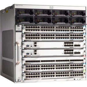 Cisco Catalyst 9400 C9407R Manageable Switch Chassis - 3 Layer Supported - Modular - 10U - Rack-mountable