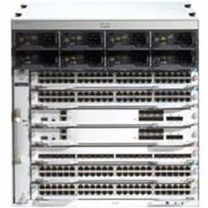 Cisco Catalyst 9400 C9410R Manageable Switch Chassis - Gigabit Ethernet - 1000Base-T - 3 Layer Supported - Modular - 3200 