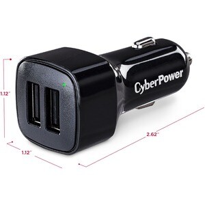 CyberPower TR22U3A Auto Adapter - 10.5 V DC, 15.5 V DC Input - 5 V DC/3.10 A Output