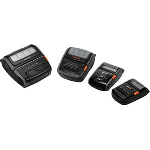 Bixolon SPP-R410 Mobile Direct Thermal Printer - Monochrome - Portable - Label/Receipt Print - USB - Serial - Wireless LAN