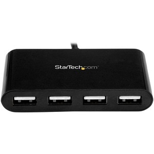 StarTech.com 4 Port USB C Hub - Mini Hub - USB-C to 4x USB-A - USB 2.0 Hub - USB Type C Hub - USB C to USB Hub - USB C Por