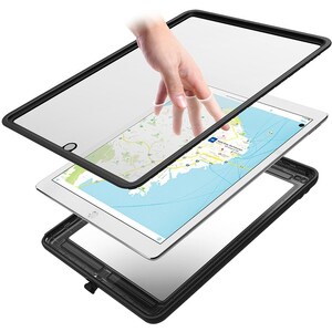 Catalyst Case for 12.9" iPad Pro - Stealth Black, Waterproof, Rugged, Daily Use Case - For Apple iPad Pro Tablet - Stealth