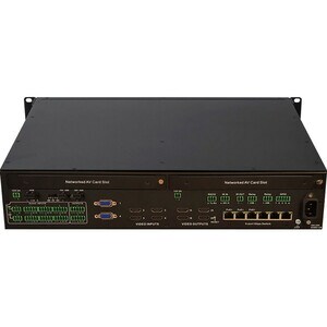 AMX N7142 Presentation Switcher With Networked AV - 4K - 6 x 2 - Display - 4 x HDMI Out