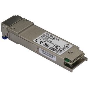 StarTech.com QSFP40LR4ST. SFP transceiver type: Faseroptik, Maximum data transfer rate: 40000 Mbit/s, Schnittstelle: QSFP+