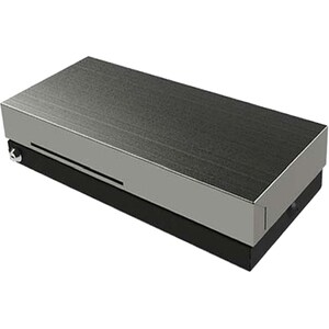 apg Cash Drawer - 4 Bill - 8 Coin - 1 Media Slot - 2 Lock Position - Printer Driven - Steel, ABS Plastic - Black - 100 mm 