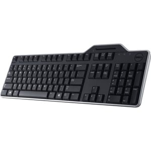 Dell KB-813 Keyboard - Cable Connectivity - USB Interface - Swedish, Finnish - QWERTY Layout - Black